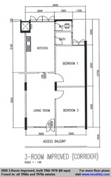 Blk 523 Bukit Batok Street 52 (Bukit Batok), HDB 3 Rooms #157456722
